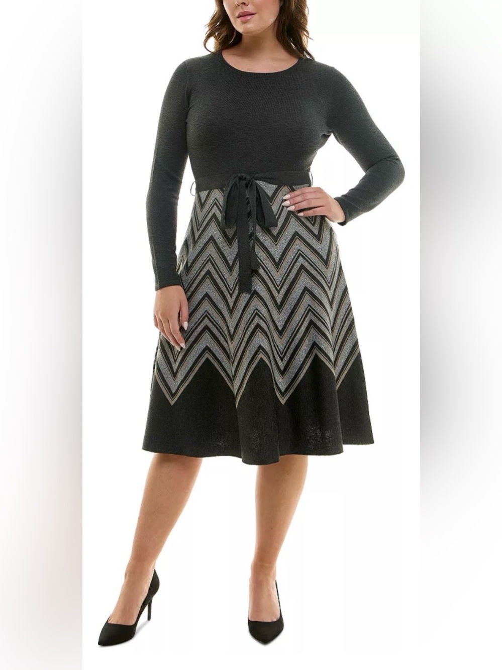 Taylor A-Line Sweater Dress